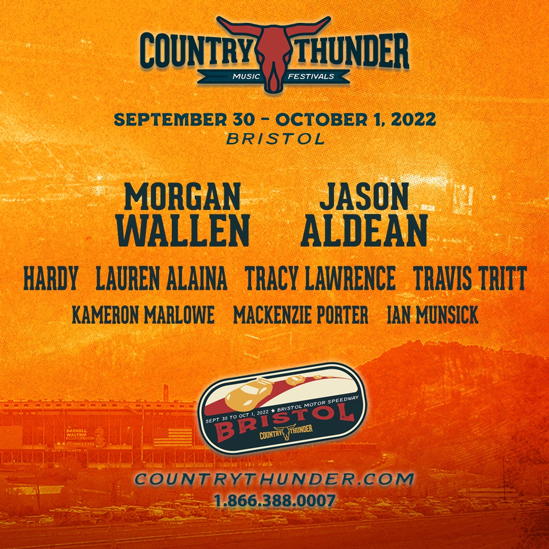 Country Thunder Bristol 2022 Lineup Grooveist