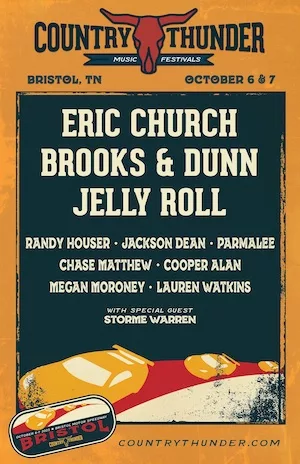 Country Thunder Bristol 2023 Lineup poster image