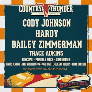 Country Thunder Bristol 2024 Lineup poster image