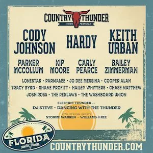 Country Thunder Florida 2023 Lineup poster image