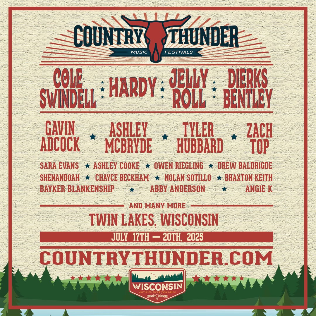 Country Thunder Line Up 2025 Lotty Riannon