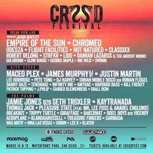 CRSSD Festival Spring 2015 Lineup poster image