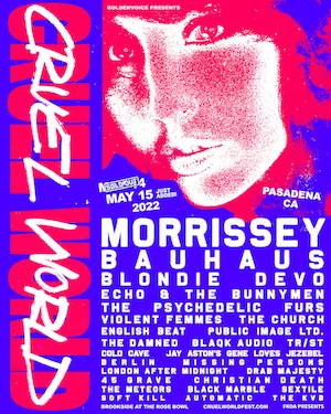 Cruel World Fest 2022 Lineup poster image