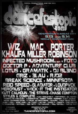 Dancefestopia 2013 Lineup poster image