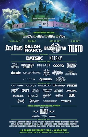 Dancefestopia 2017 Lineup poster image