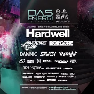 Das Energi Festival 2013 Lineup poster image