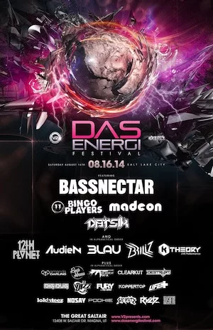 Das Energi Festival 2014 Lineup poster image