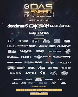 Das Energi Festival 2022 Lineup poster image