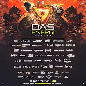 Das Energi Festival 2023 Lineup poster image