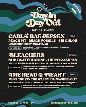 Day In Day Out Fest 2024 Lineup poster image