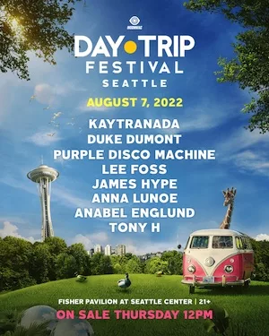 Day Trip Festival Seattle 2022 Lineup poster image