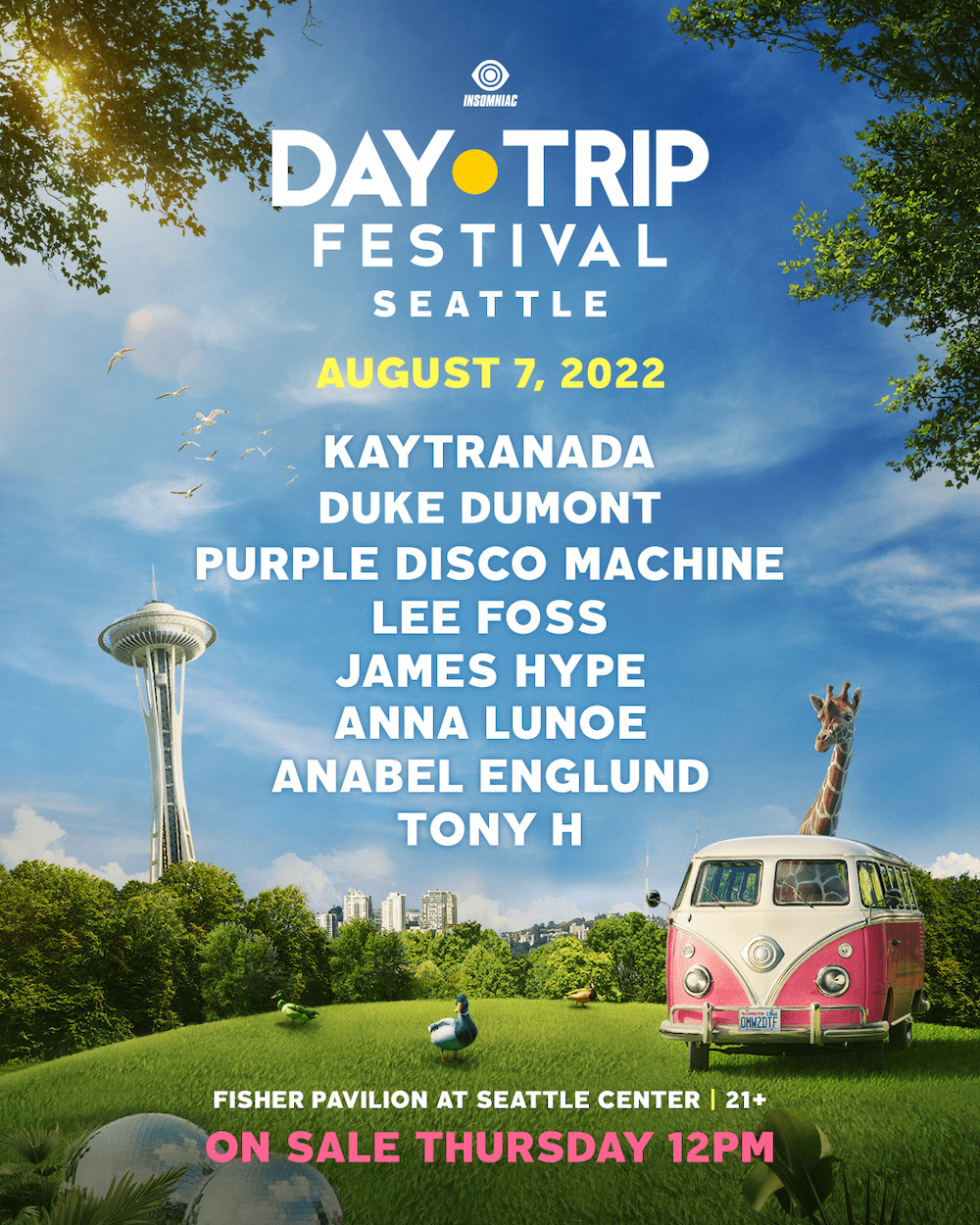 Day Trip Festival Seattle 2022 Inaugural Lineup Grooveist