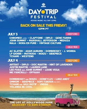 Day Trip Festival SoCal 2021 Lineup poster image