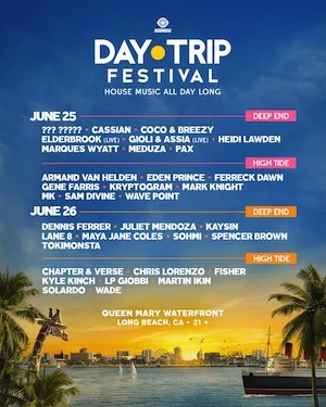 Day Trip Festival SoCal 2022 Lineup poster image