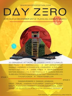 Day Zero Tulum 2012 Lineup poster image