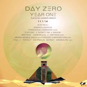 Day Zero Tulum 2014 Lineup poster image