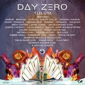 Day Zero Tulum 2023 Lineup poster image