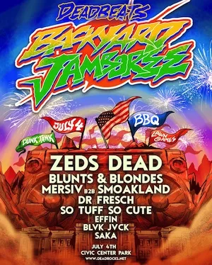 Deadbeats Backyard Jamboree 2022 Lineup poster image