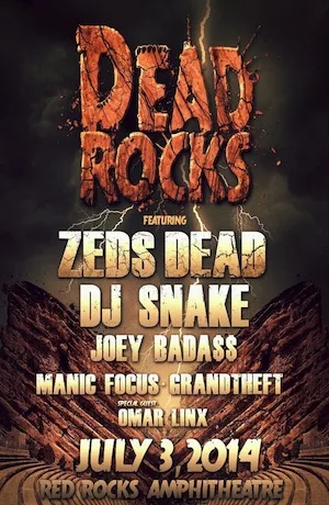 Deadrocks 2014 Lineup poster image
