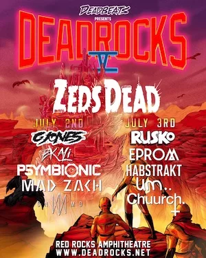 Deadrocks 2018 Lineup poster image