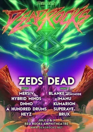 Deadrocks 2022 Lineup poster image