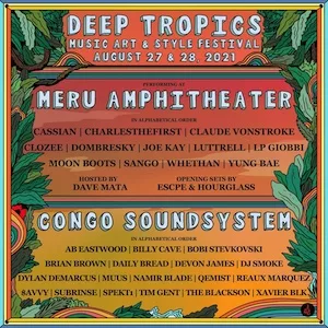 Deep Tropics 2021 Lineup poster image