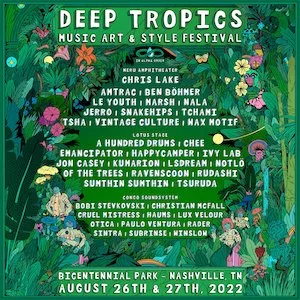 Deep Tropics 2022 Lineup poster image