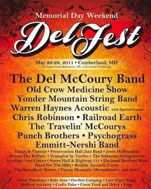 DelFest 2011 Lineup poster image