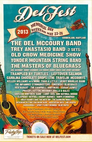 DelFest 2013 Lineup poster image