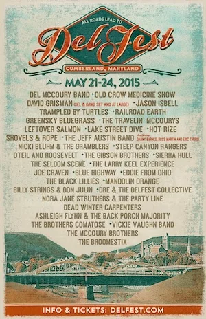 DelFest 2015 Lineup poster image