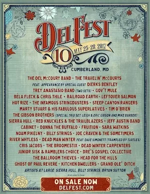 DelFest 2017 Lineup poster image