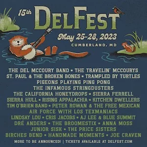 DelFest 2023 Lineup poster image