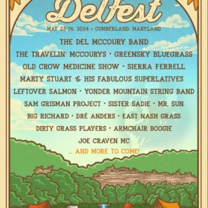 DelFest 2024 Lineup poster image