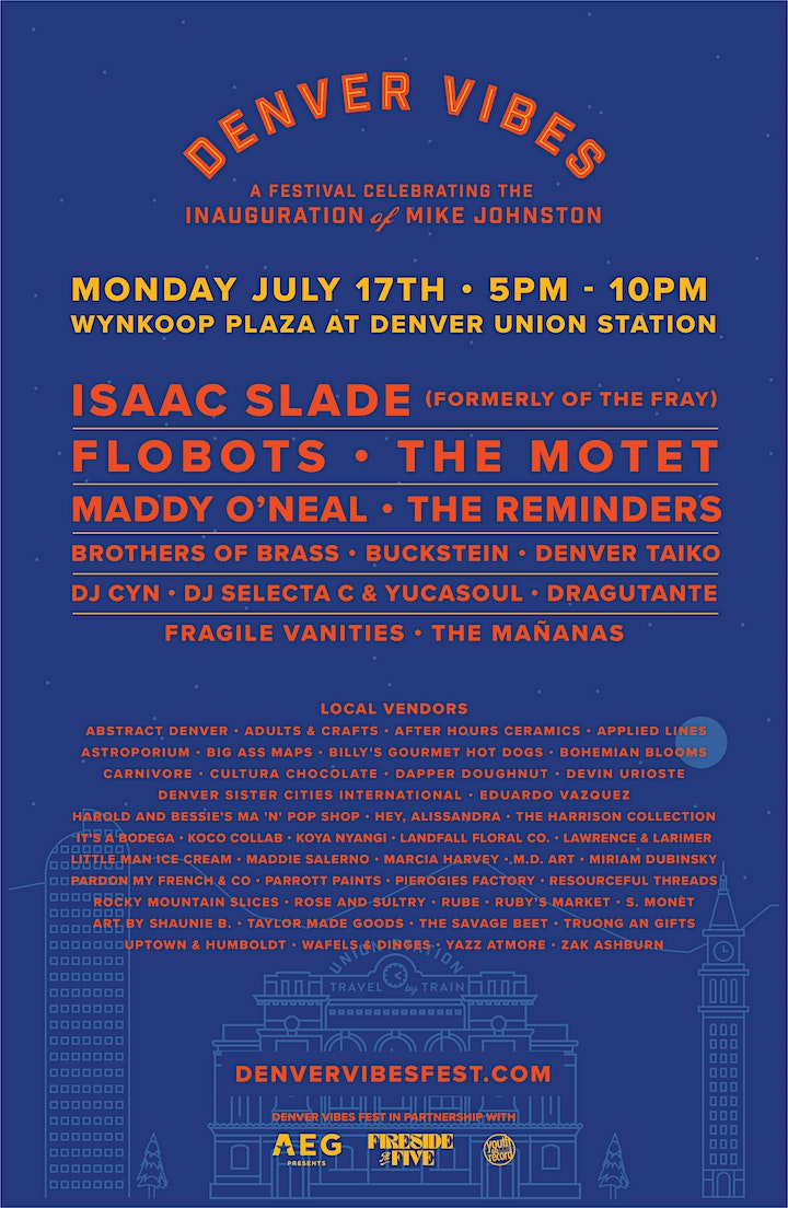 Denver Vibes Fest 2023 Lineup poster image