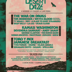 Desert Daze 2021 Lineup poster image