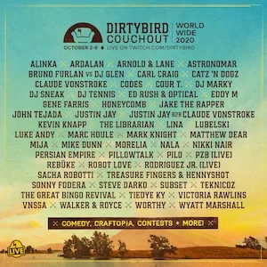 Dirtybird Campout West Coast 2020 Lineup poster image