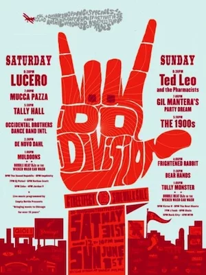 Do Division Street Fest 2008 Lineup poster image