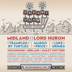 Dreamy Draw Music Festival 2023 Lineup poster image