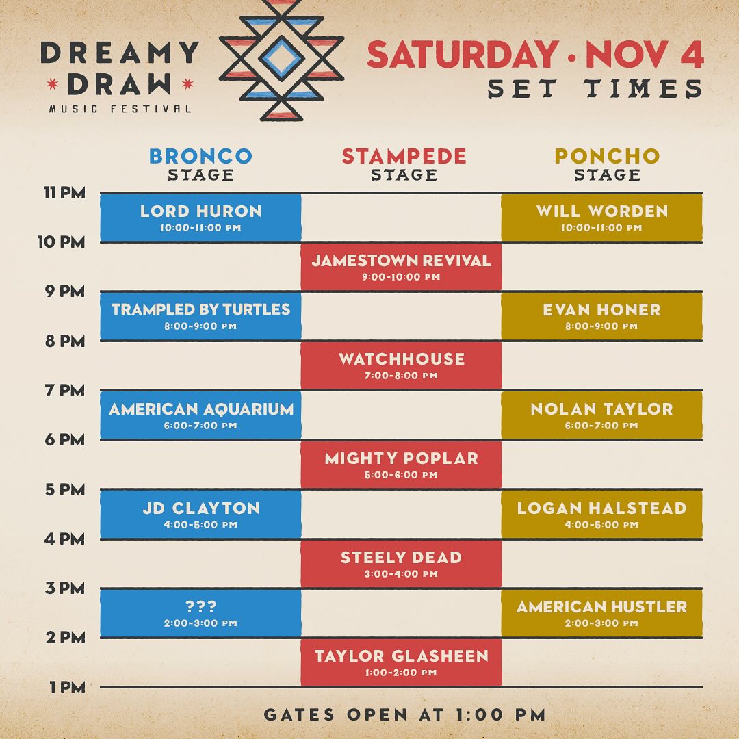 Dreamy Draw Music Festival 2023 Lineup Grooveist