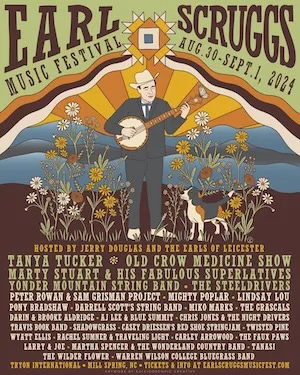 Earl Scruggs Music Festival 2024 Lineup poster image