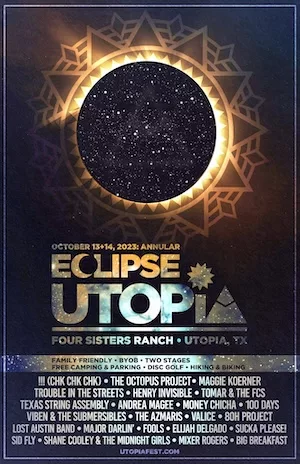 Eclipse UTOPiA 2023 Lineup poster image