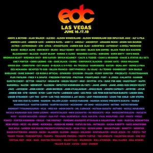 EDC Las Vegas 2017 Lineup poster image