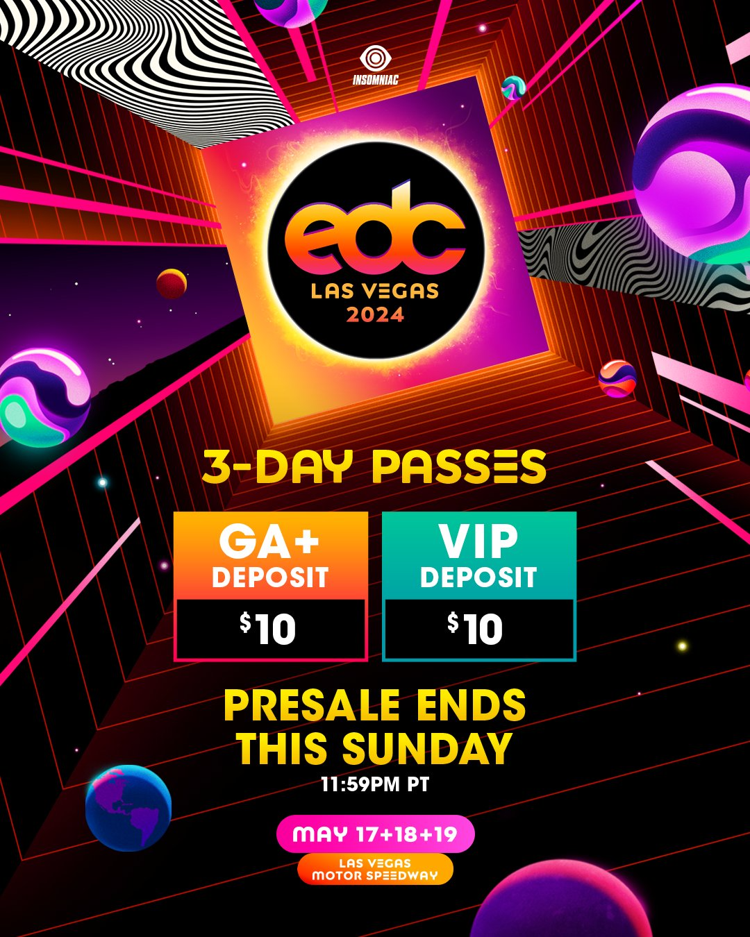 EDC Las Vegas 2024 Dates, Passes On Sale Grooveist