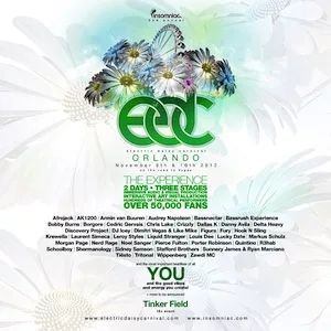 EDC Orlando 2012 Lineup poster image