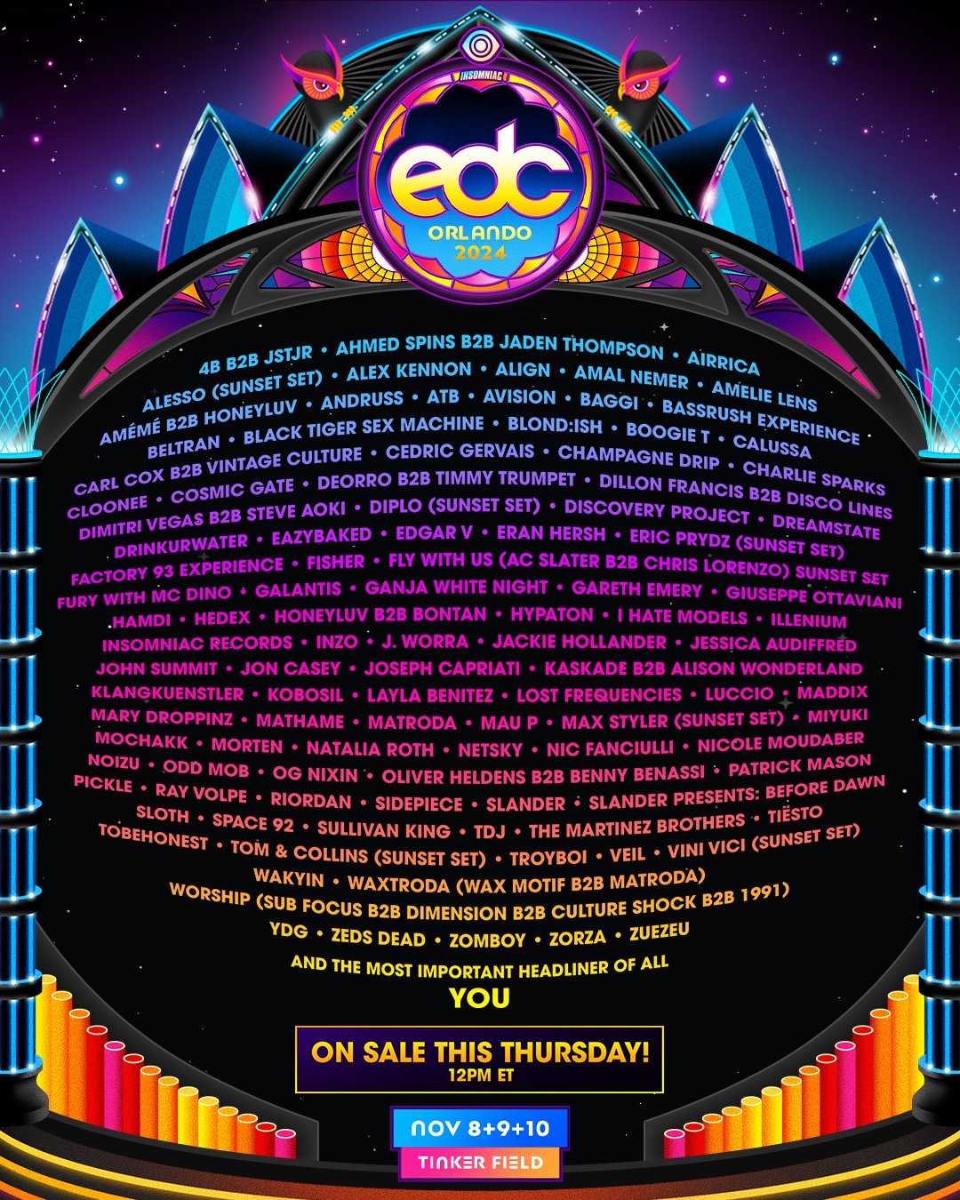 Edc Orlando 2024 Locations Map Ceil Meagan