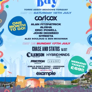 Electric Bay Festival 2022 Lineup poster image