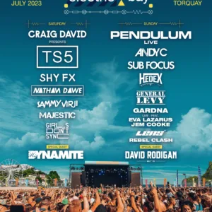 Electric Bay Festival 2023 Lineup poster image