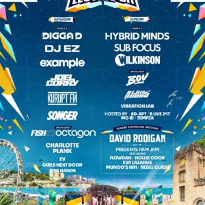 Electric Bay Festival 2024 Lineup poster image