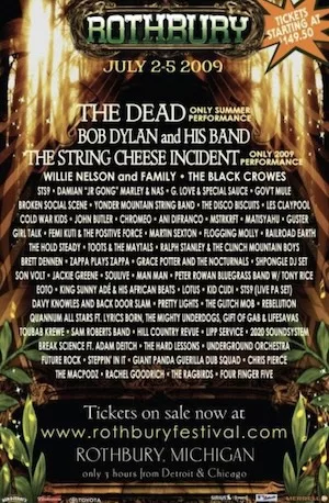 Electric Forest 2009 Lineup poster image
