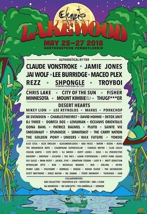 Elements Music & Arts Festival 2018 Lineup poster image